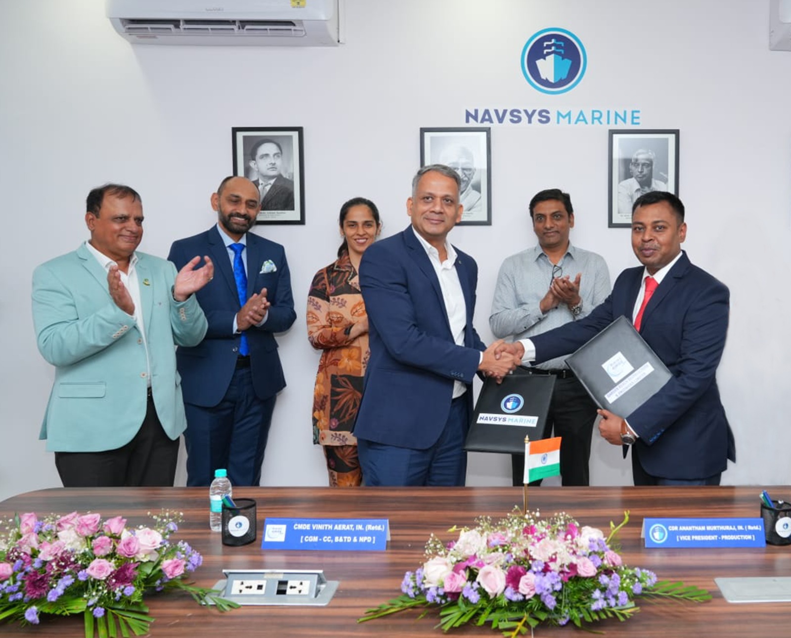 SIGNING OF MOU WITH M/s NAVSYS MARINE, HYDERABAD FOR DOORS & HATCHES - Thumbnail
